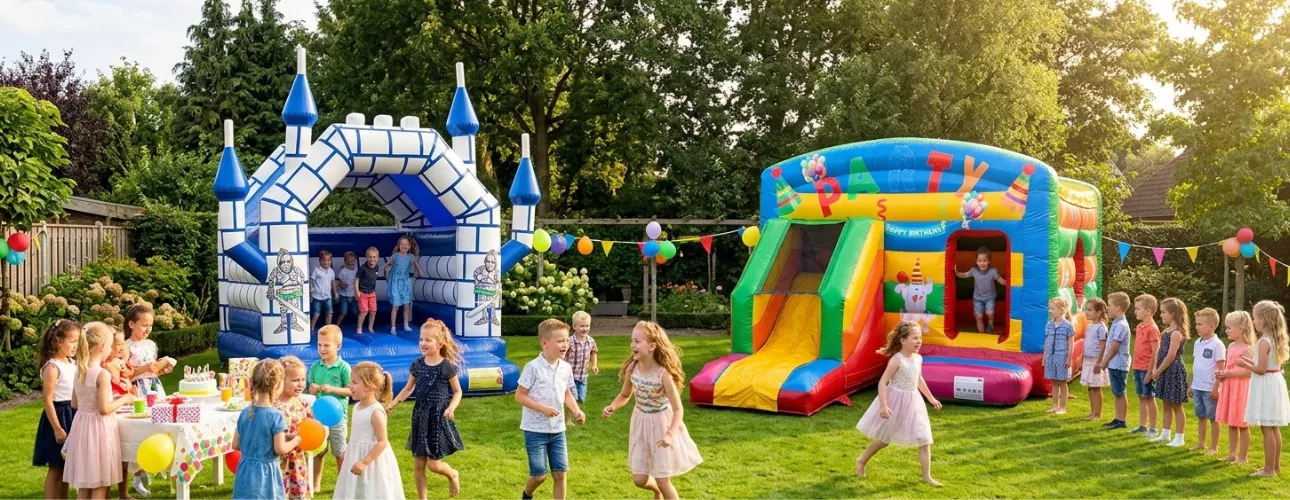 Verjaardag vieren met Springkussenverhuur Zwolle